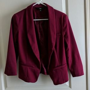 Cranberry blazer